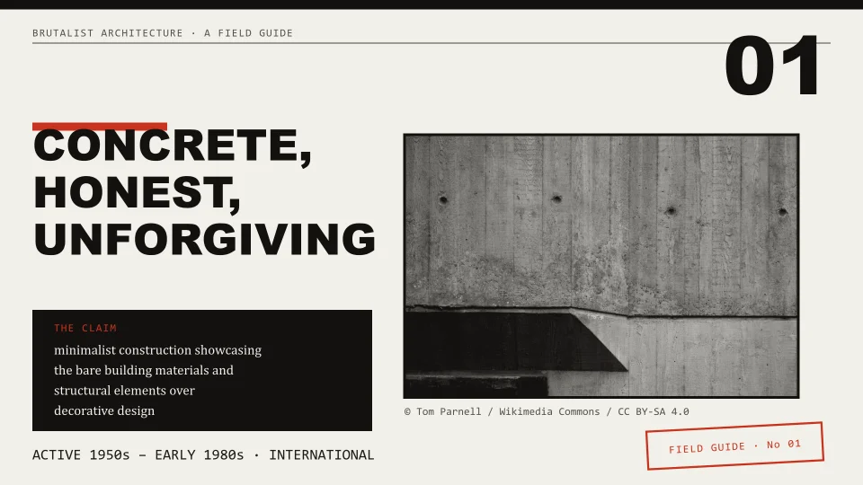 Brutalism: A Field Guide封面