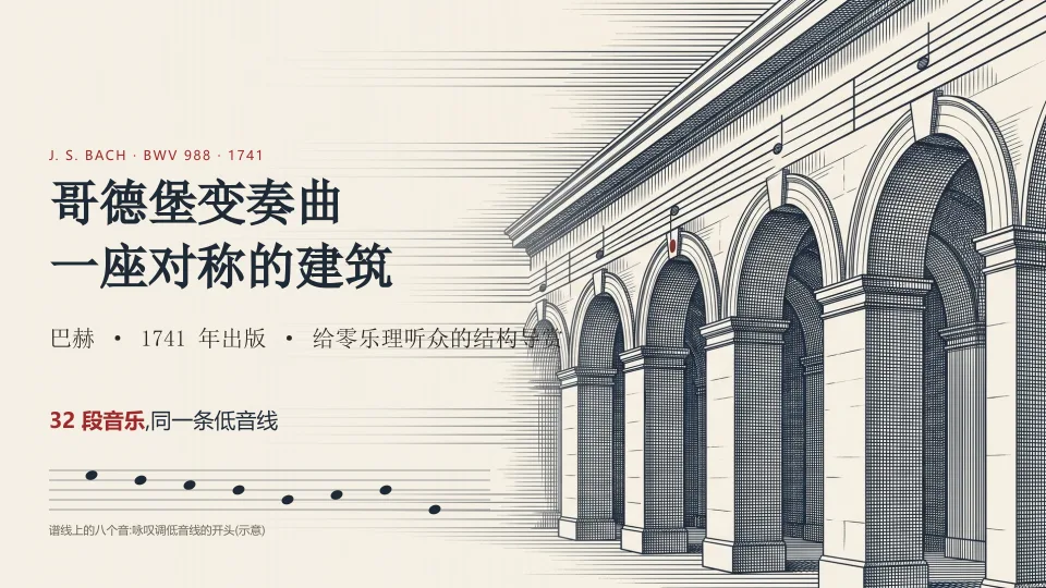 哥德堡变奏曲:一座对称的建筑封面