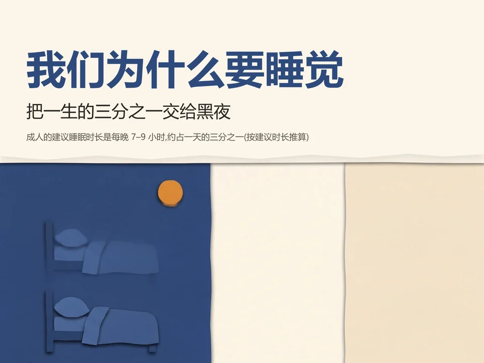 我们为什么要睡觉封面
